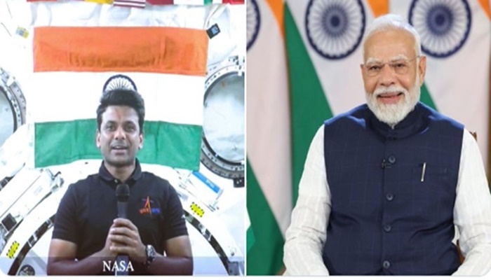 Shubhanshu Shukla Interacts With PM Modi