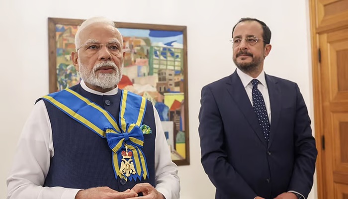 PM Modi in Cyprus
