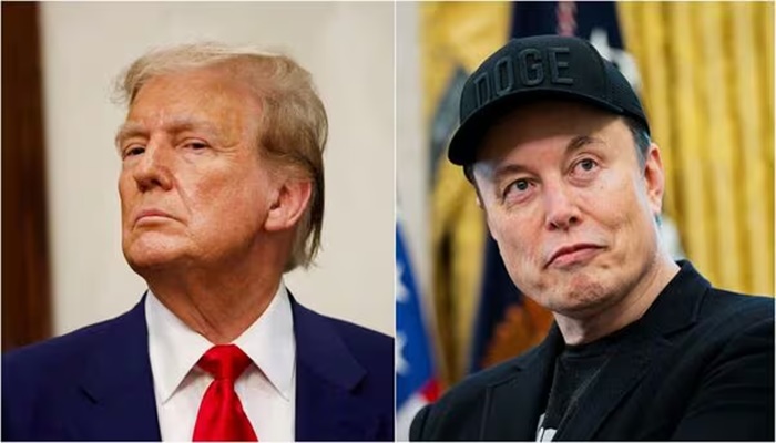 Trump Musk Feud