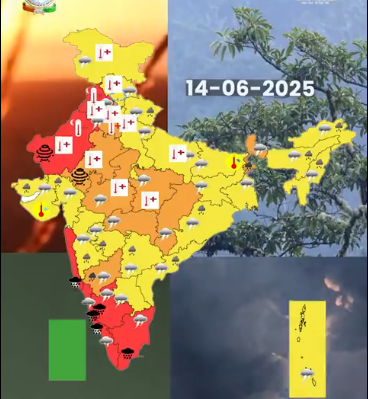 IMD Issues Red And Orange Alert