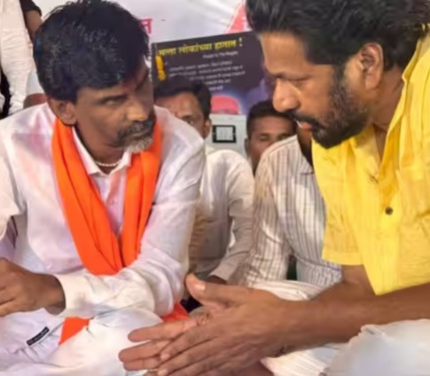 Manoj Jarange supports Bachchu Kadu's movement