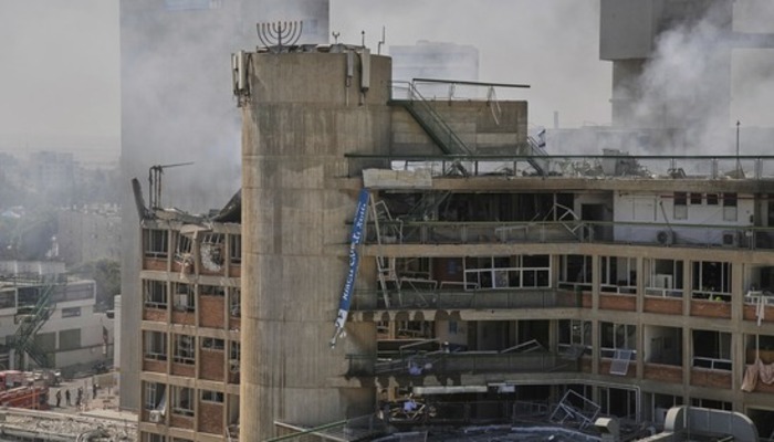 Iran missile attack on Israeli hospital