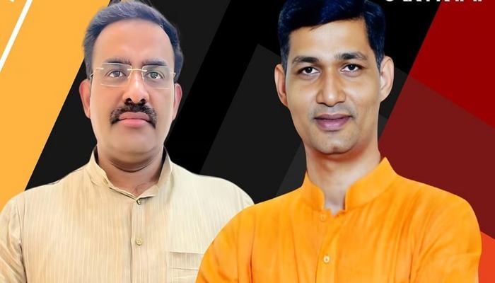 BJP MLA Parinay Phuke and Shinde Group MLA Narendra Bhondekar