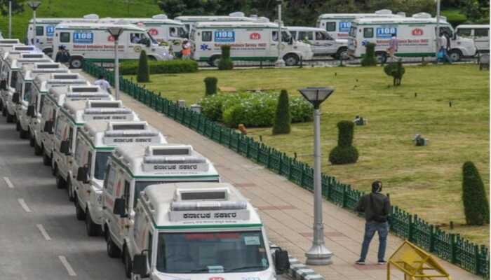 Ambulance drivers strike in the state
