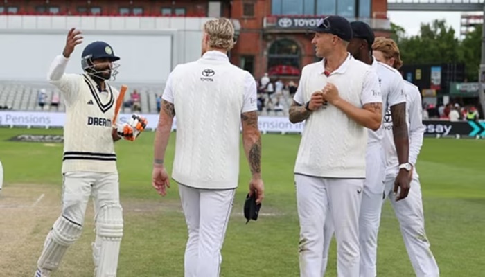 India vs England Test Handshake Controversy