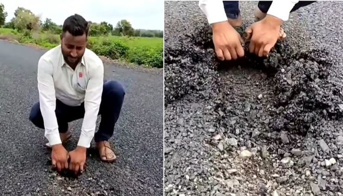 Nanded Road Viral Video