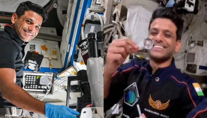 Shubhanshu Shukla Research in space