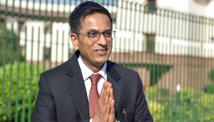 Former CJI Justice Chandrachud
