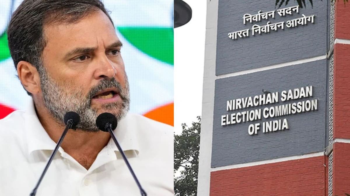 Election Commission on Rahul Gandhi's Allegations