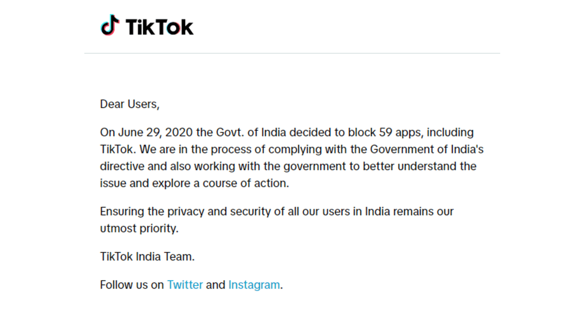 TikTok Ban