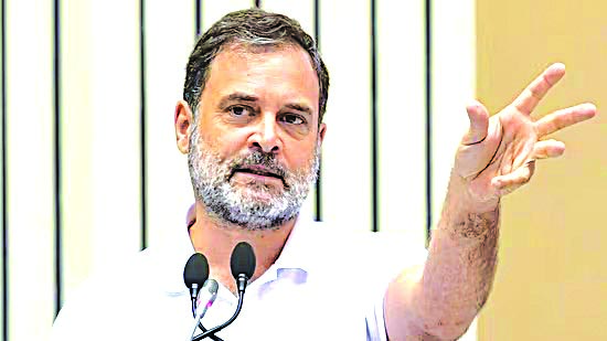 Rahul Gandhi gave evidence this time! Vote theft One person voting in many centers-many states