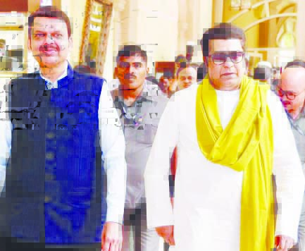 Fadnavis-Raj Thackeray spent 50 minutes discussing only traffic indiscipline and congestion.