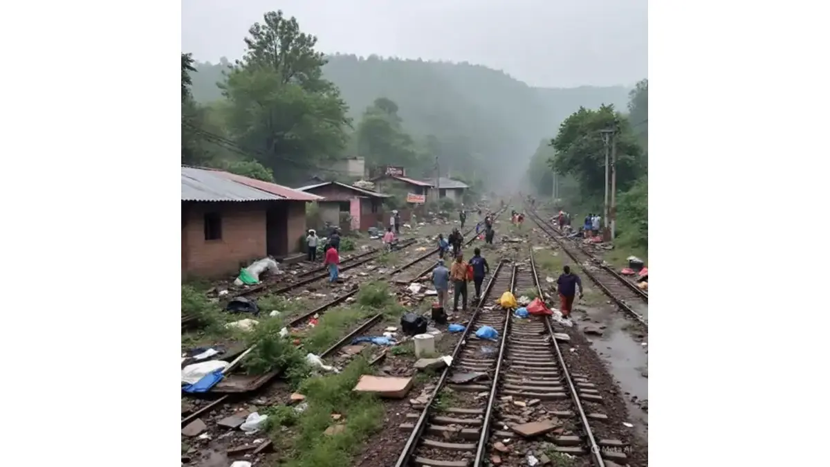 Landslide in Kathua