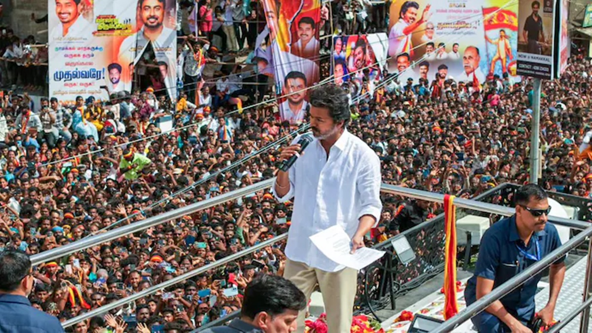 Actor Vijay Karur Stampede