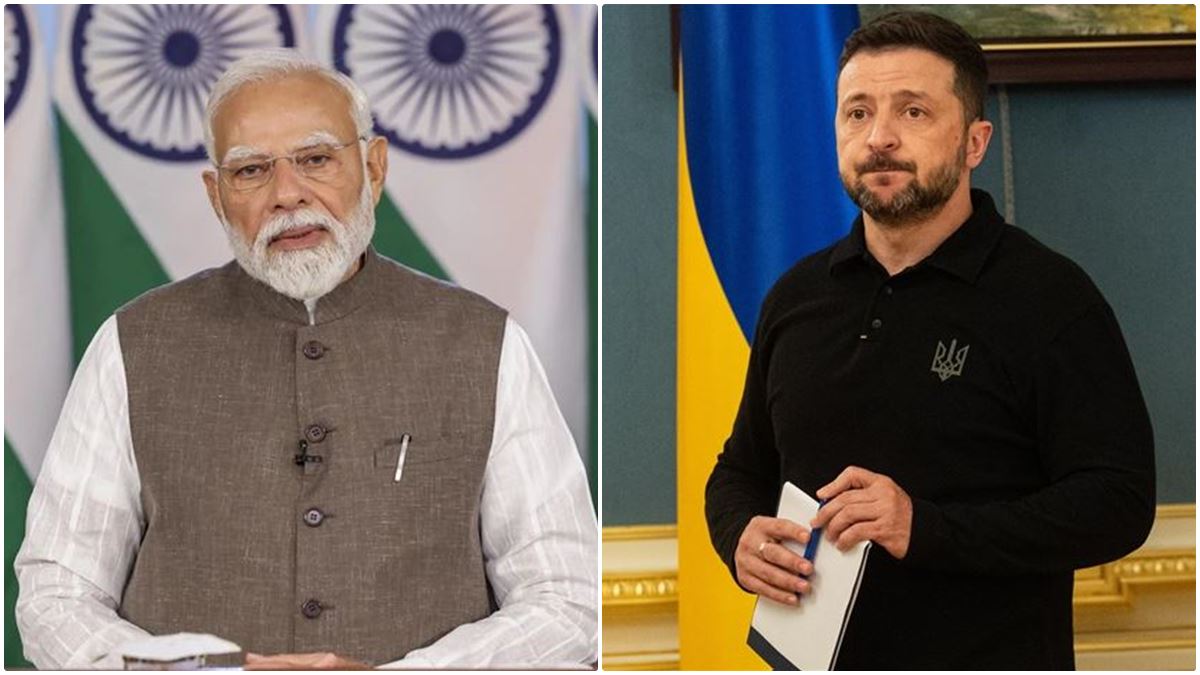 Volodymyr Zelensky on India