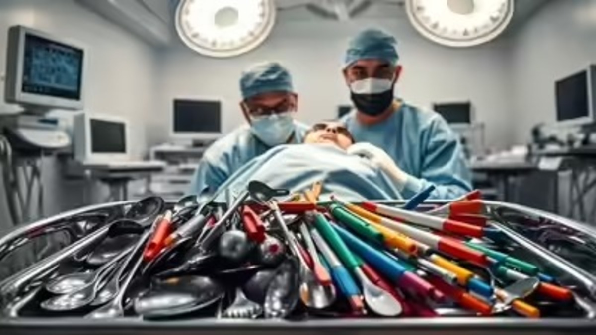 Doctors remove 29 spoons