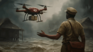 Drone Post in Gadchiroli