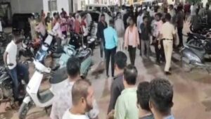 Fight in two groups