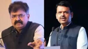 Awhad Meet Fadnavis