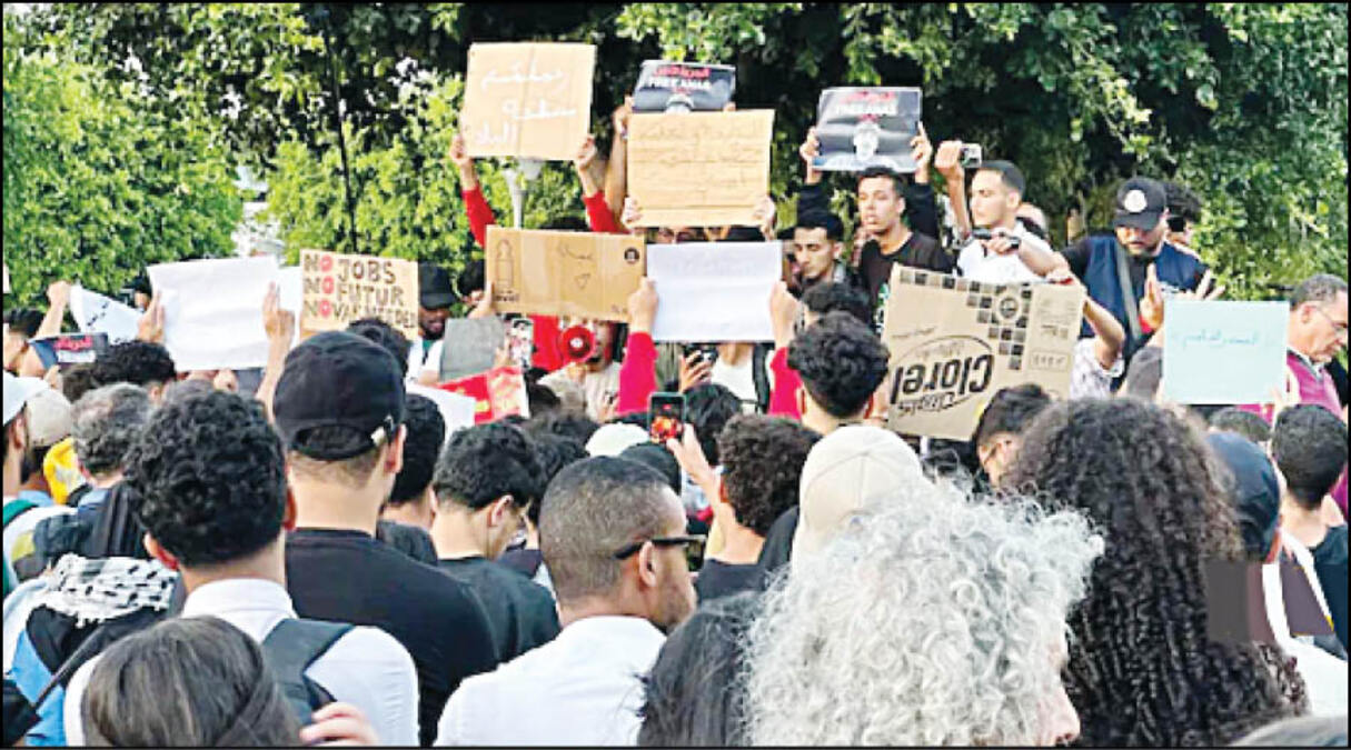 protests in Morocco