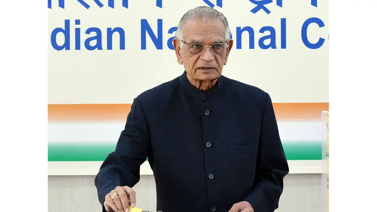 Congress Leader Shivraj Patil