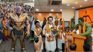 Marvel Superheroes in Maharashtra Elections