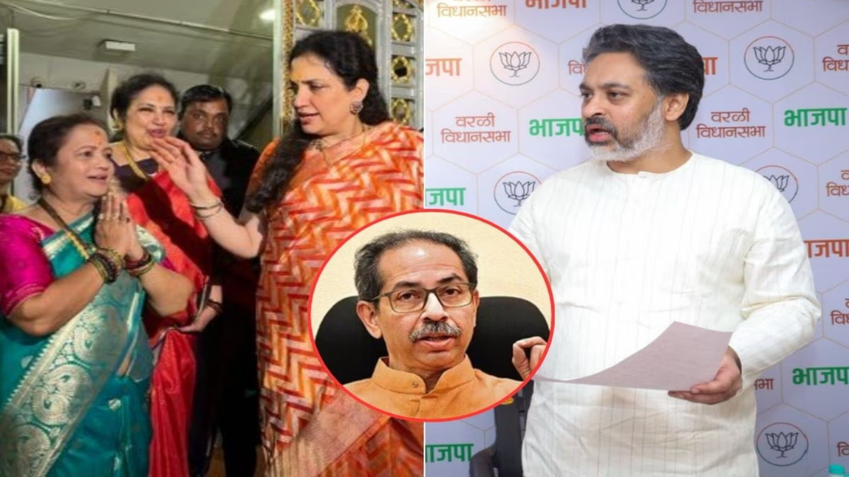 Nilesh Rane on Kishori Pednekar