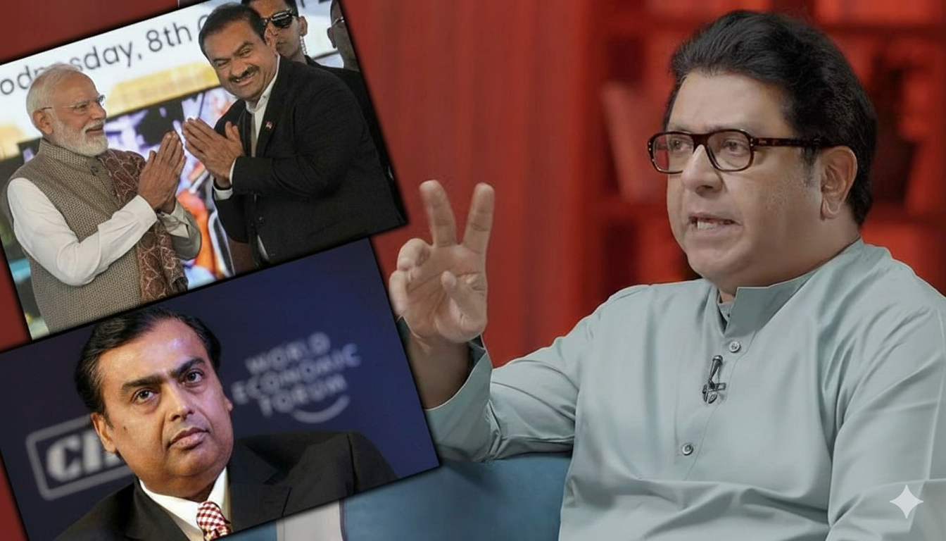 Raj Thackeray Speaks on Adani and Ambani