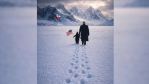 Trump Joins Penguin Meme