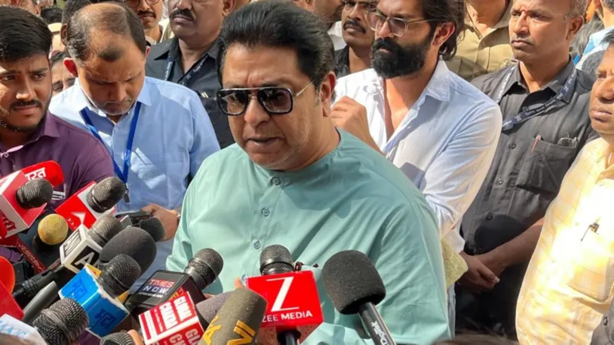 BMC Election 2026 Voting Raj Thackeray