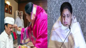 Ajit Pawar and Sunetra Pawar Baramati