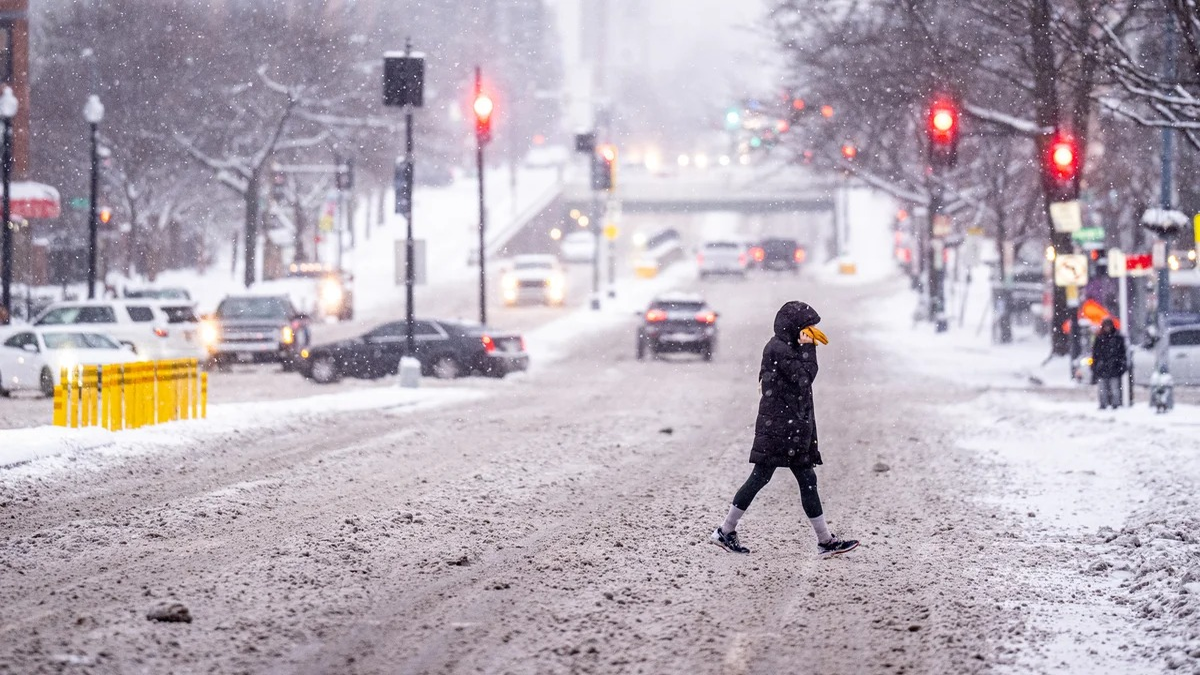 Winter Storm in America 