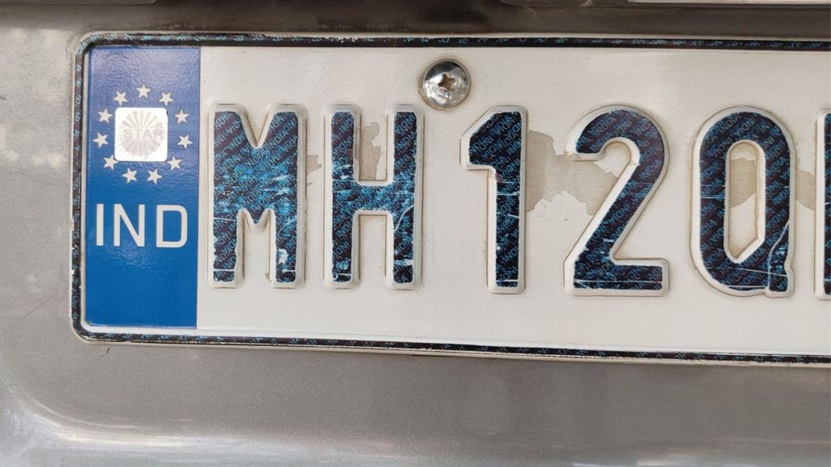HSRP Number Plate
