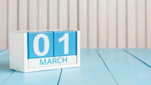 Rules Changing From 1 March