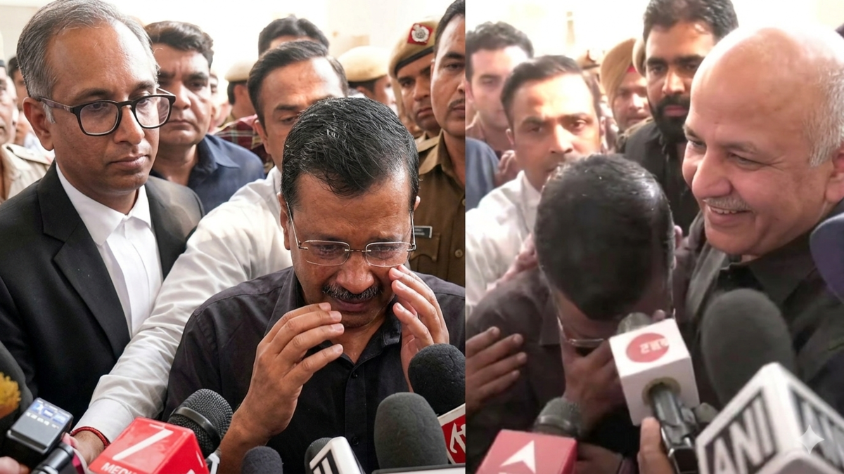 Arvind Kejariwal Crying