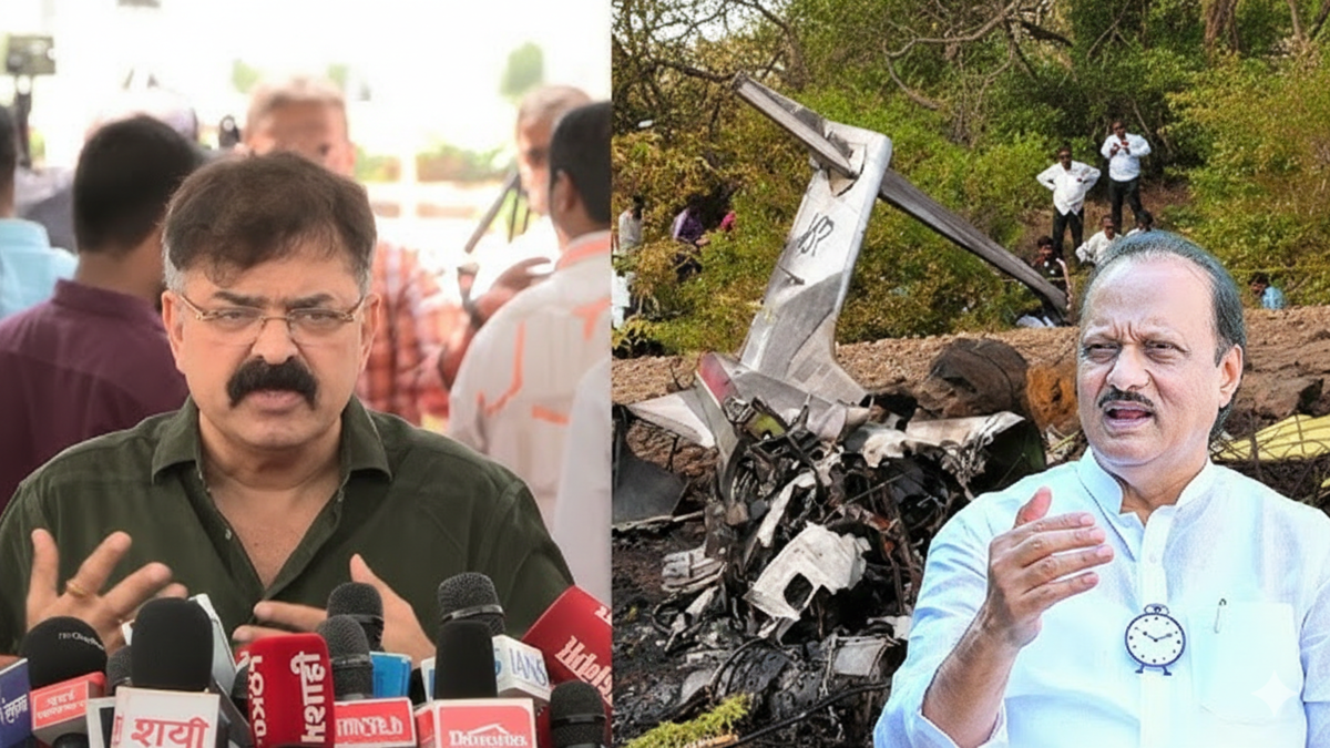 Jitendra Awhad on Ajit Pawar Plane Crash