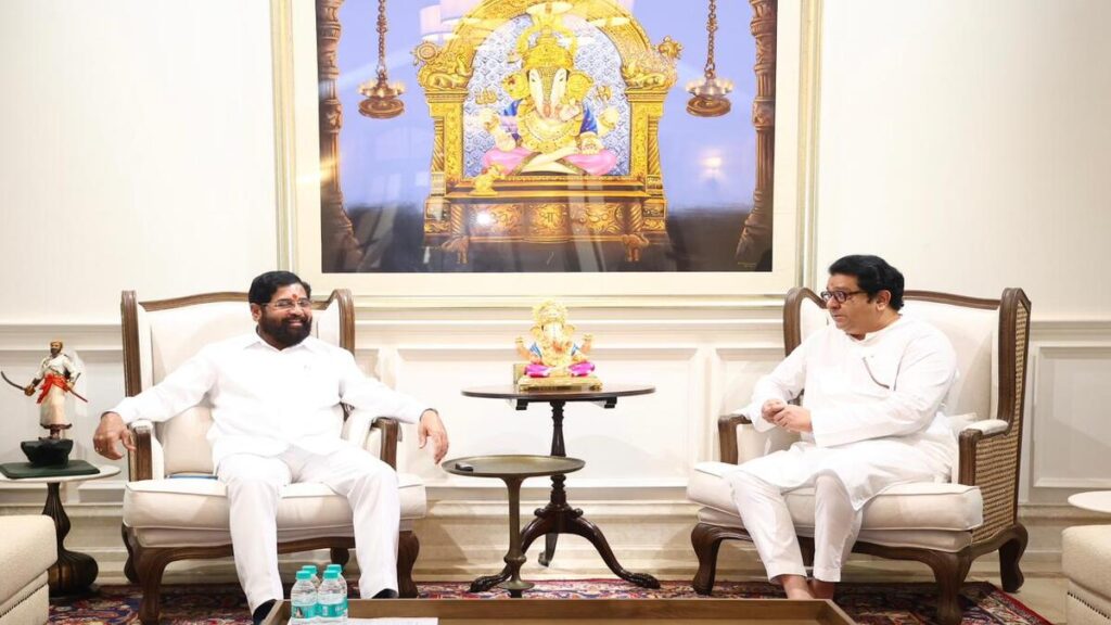 Raj Thackeray Eknath Shinde Meet