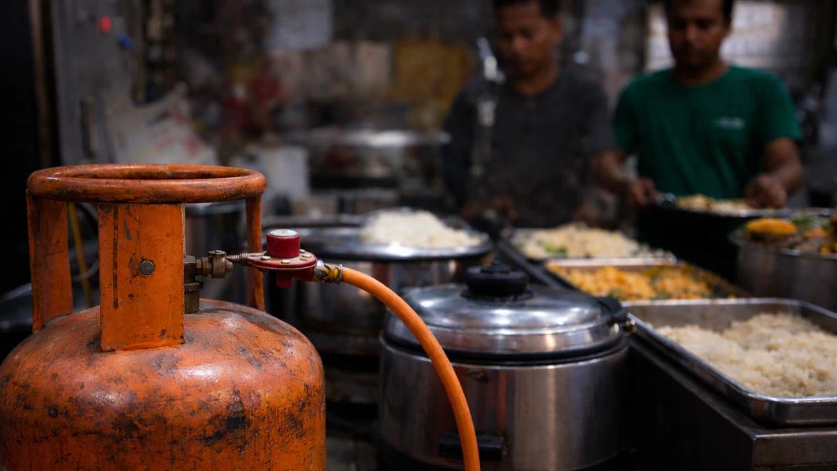 IIT Bombay mess menu LPG shortage