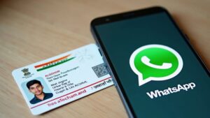 Aadhaar Download on WhatsApp