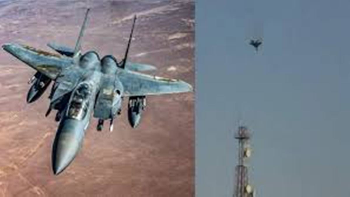 US F-15E Fighter Jets Crash