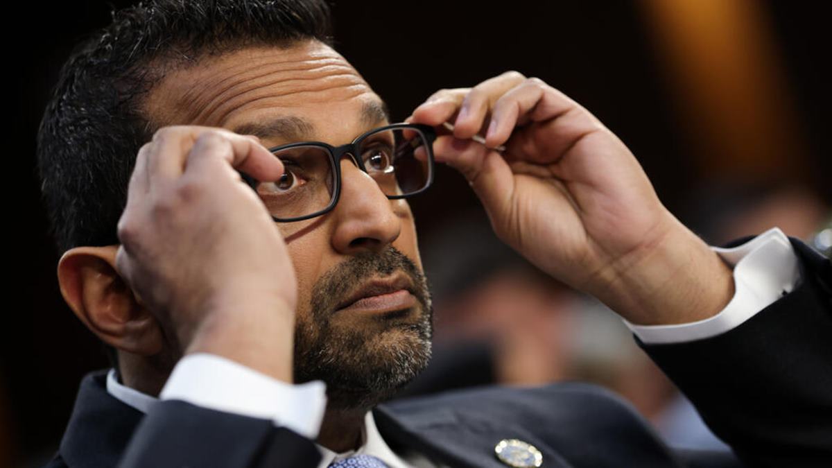 FBI Director Kash Patel email account hack Iran hackers