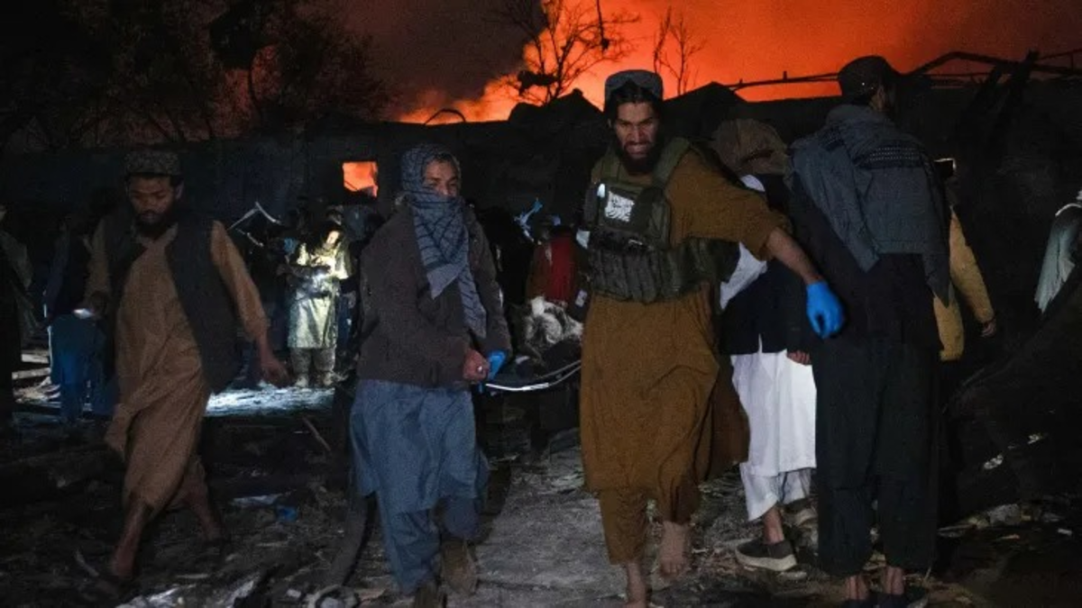 Pakistan Airstrikes Hit Kabul