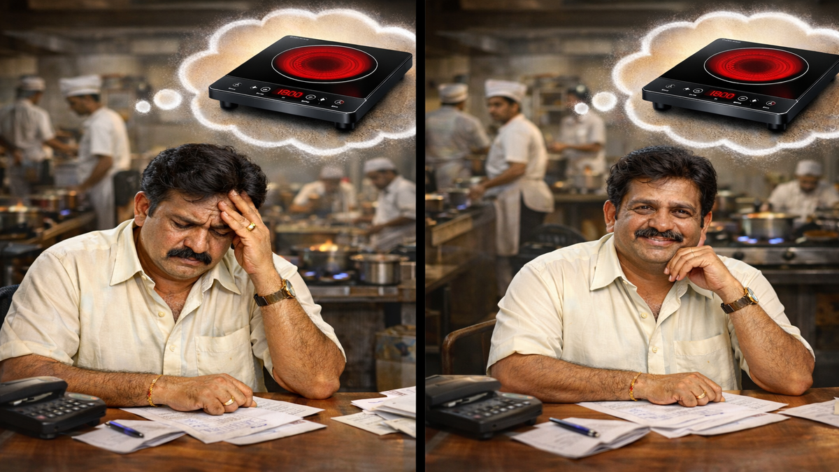 Commercial Induction Stove