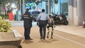 Police Seize Humanoid Robot