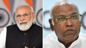 PM Modi vs Kharge