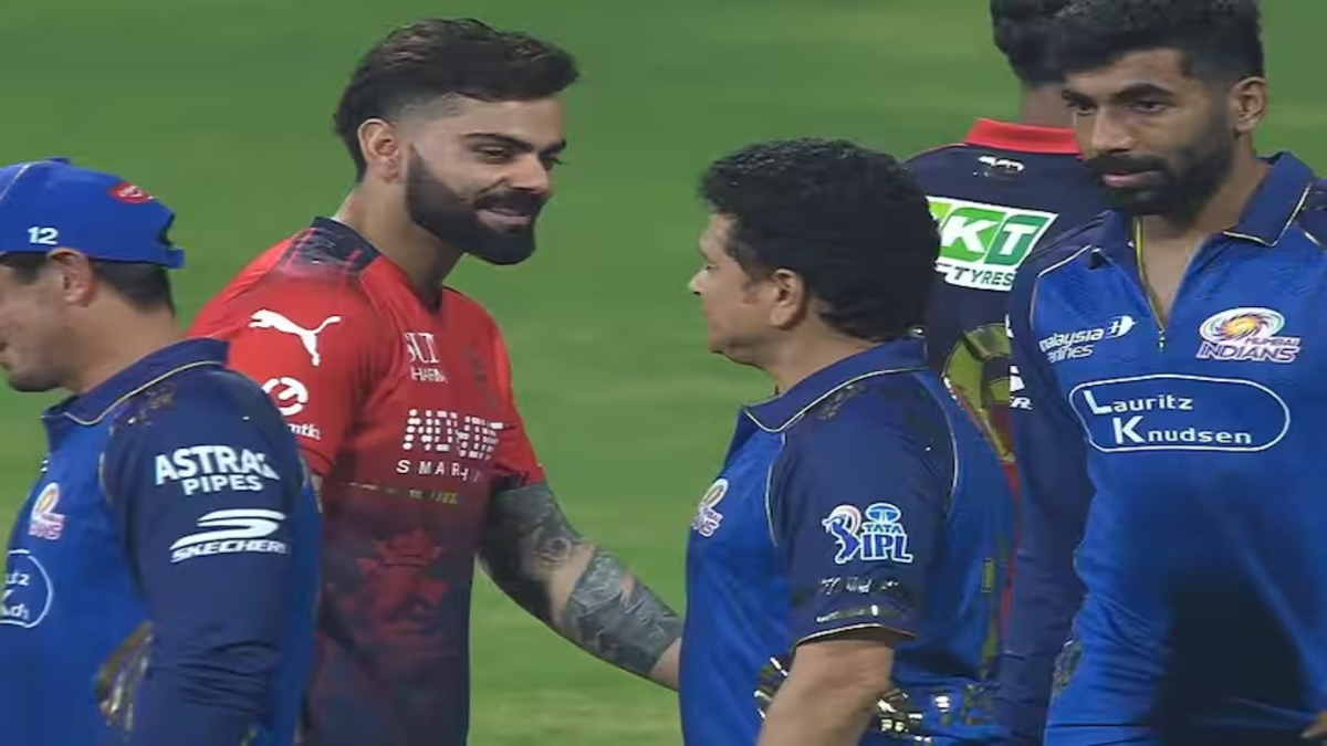 Virat Kohli Meet Sachin Tendulkar