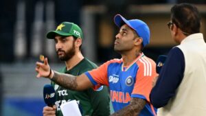 India vs Pakistan Handshake Row