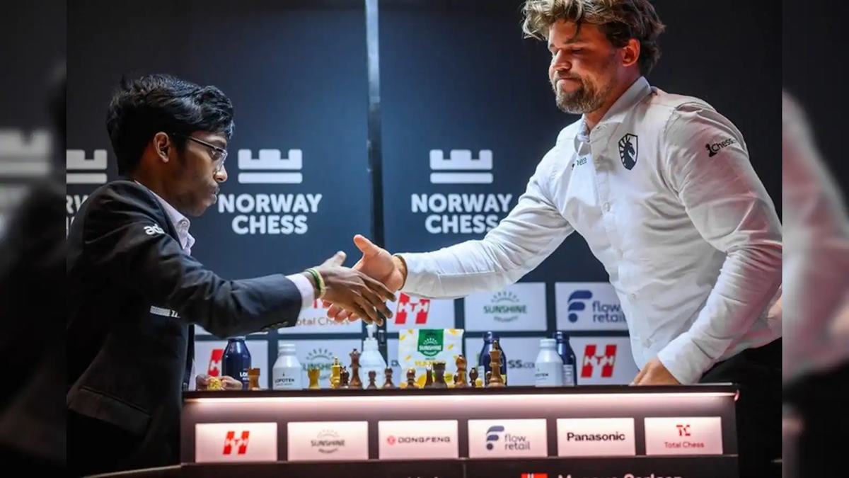 R Praggnanandhaa Beats Magnus Carlsen: भारताच्या प्रज्ञानंदचा विश्वविजेत्या कार्लसनला पुन्हा दे धक्का! नॉर्वे बुद्धिबळ स्पर्धेत ऐतिहासिक विजय