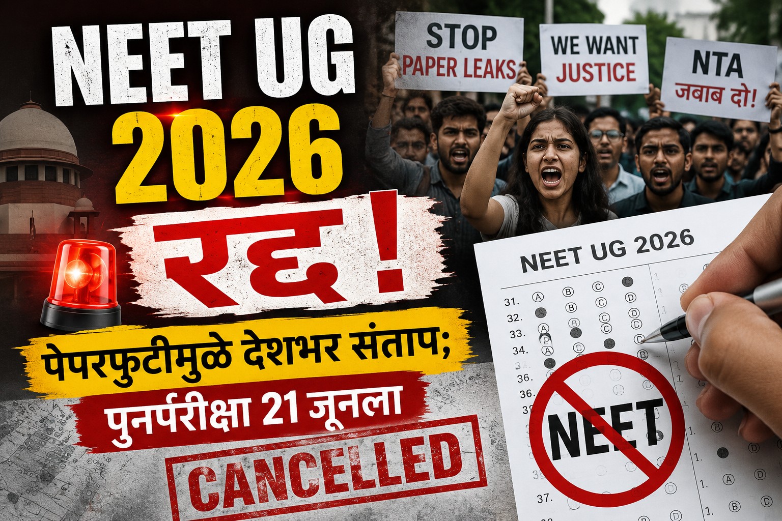 NEET UG 2026 Cancellation
