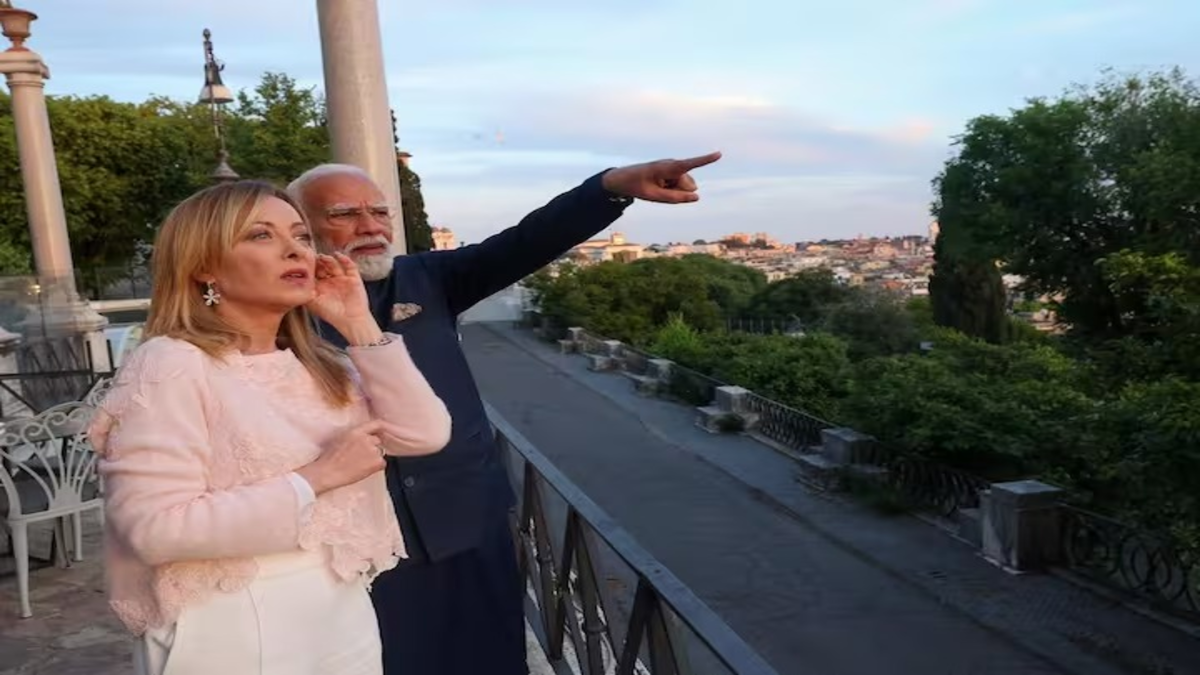 PM Modi and Meloni :